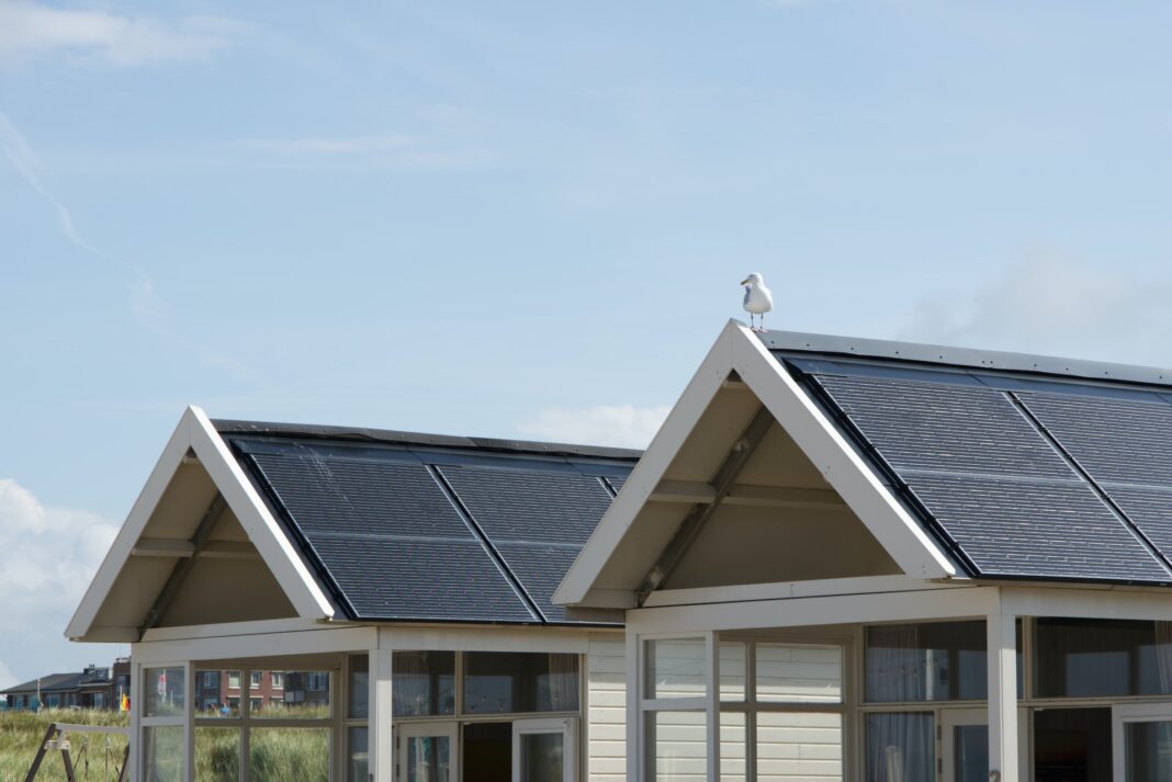 solární panely na střeše, woltair